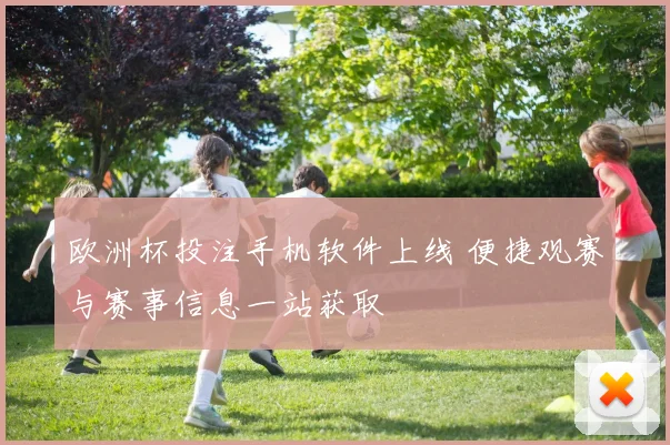 欧洲杯投注手机软件上线 便捷观赛与赛事信息一站获取